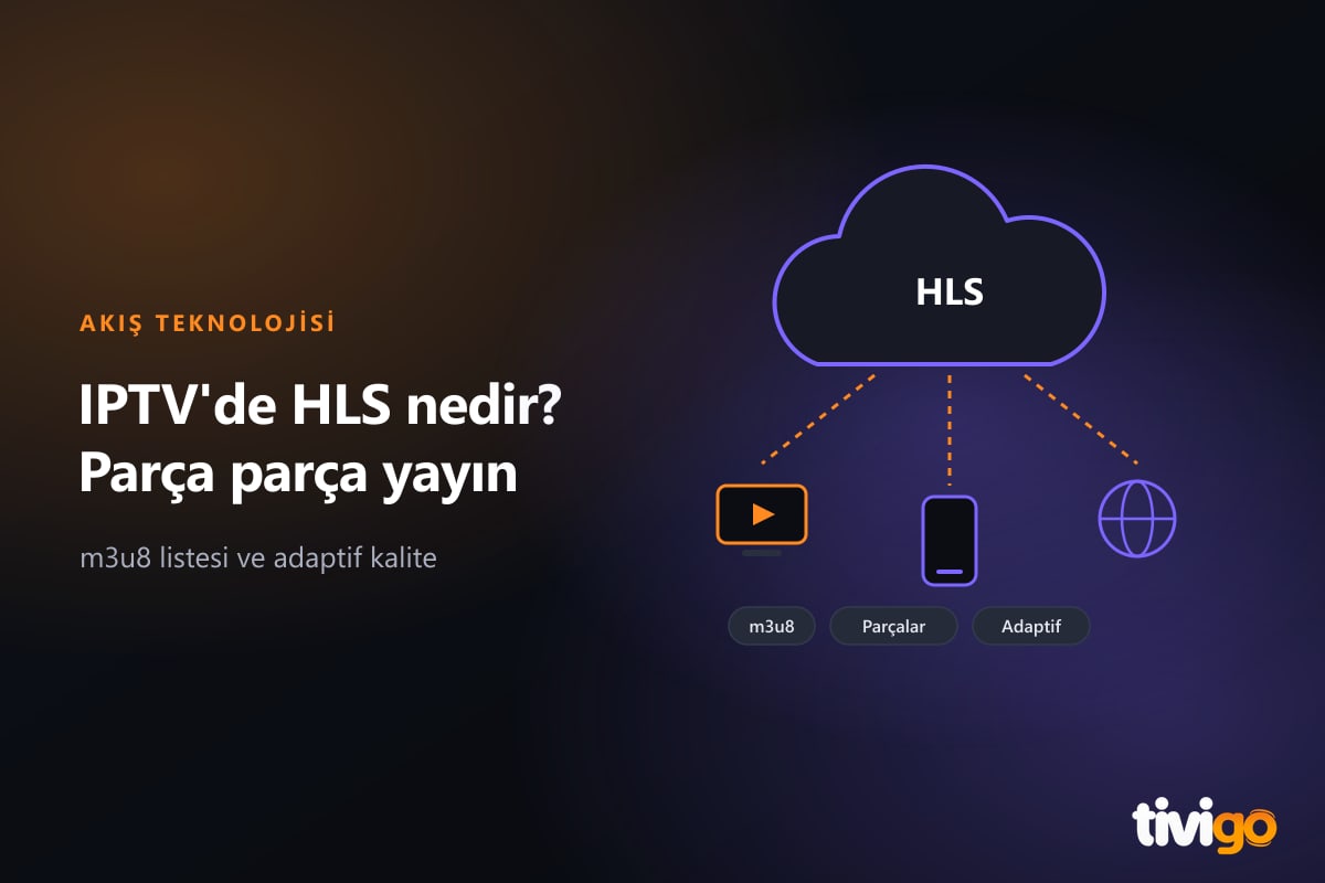 Yayının parçalara bölünerek bulut üzerinden kullanıcıya ulaşmasını gösteren görsel