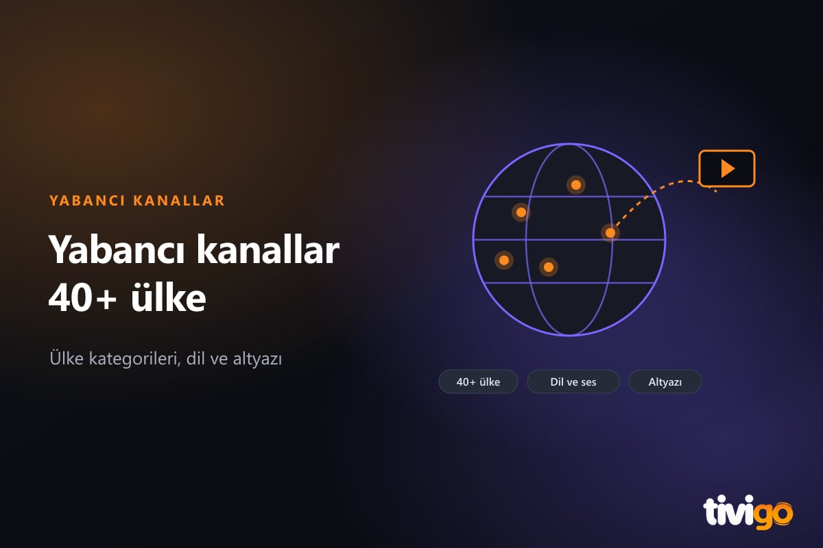 Dünya küresi üzerinde ülke etiketleri ve yabancı kanal kategorileri